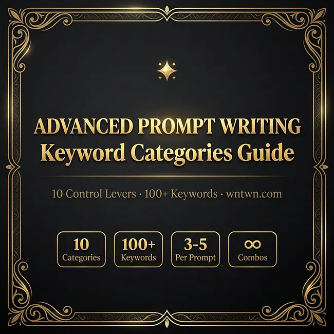 Advanced Prompt Writing: The Ultimate AI Keyword Categories Guide